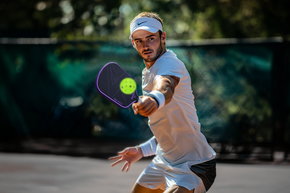a-man-playing-pickleball
